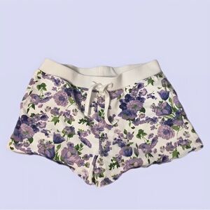 Janie and Jack Floral Print Shorts Girls size 10